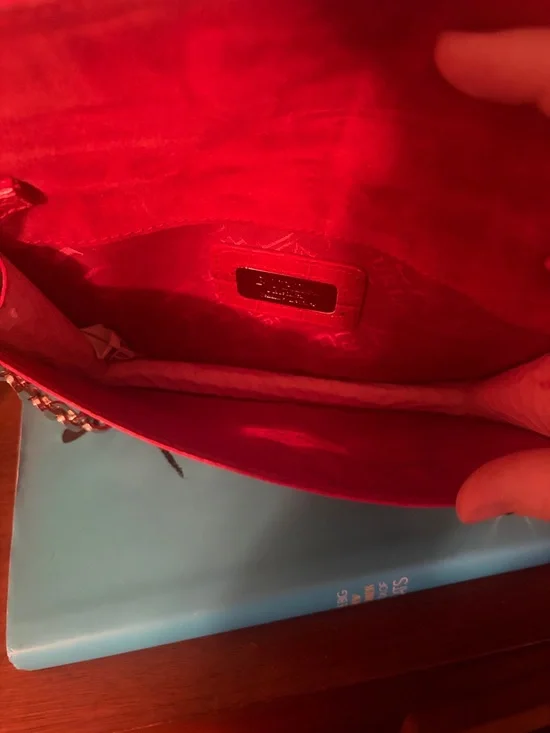 Furla Croc-Embossed Leather Shoulder Bag - Picture 7 of 7